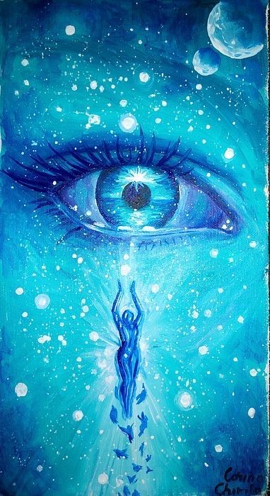 Psychadelic Art, Spiritual Artwork, Goddess Art, Mystical Art, Visionary Art, Arte Fantasy, Mermaid Art, Trippy Art, Eye Art