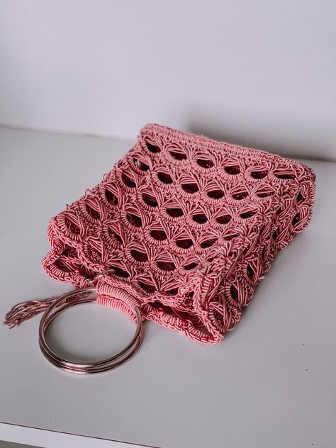 Crochet Mesh Bag, Bag Macrame, Macrame Purse, Vegan Bag, Eco Friendly Bags, Vegan Bags, Mesh Bag, Market Bag, Woven Bag