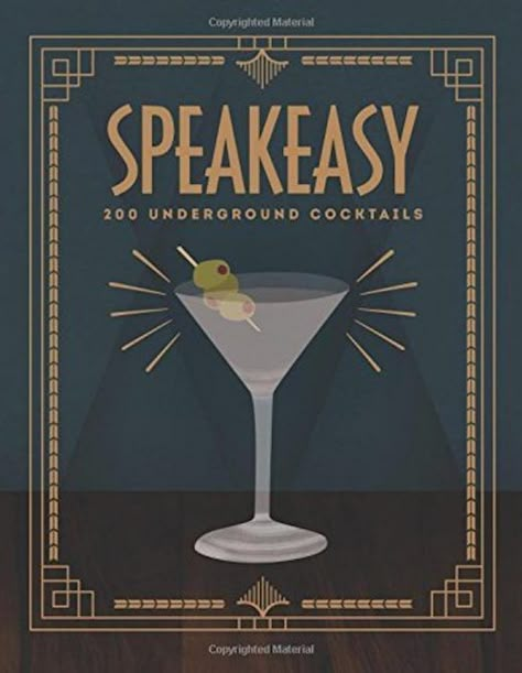 French 75 Cocktail, Speakeasy Party, Inspiration Typographie, Vintage Cocktails, Drinking Gift, Great Gatsby Party, Cocktail Book, Gatsby Party, Cool Books