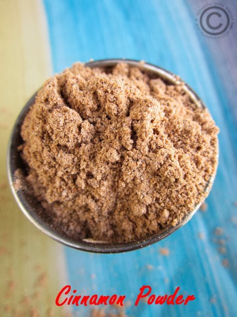 How To Make Cinnamon Powder, Yummy Food Recipes, Diy Cinnamon, Kitchen Basics, Cinnamon Syrup, Ceylon Cinnamon, Cinnamon Powder, Body Powder, Milk Recipes