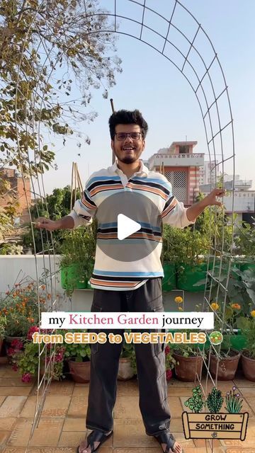 Hemvini Organics India🌍 on Instagram: "Home Kitchen gardening urban…

Aap bhi apna Vegetable Gardening 👨‍🌾 start karna chahte ho ? Here’s a step by step BEGINNER guide to help you live your dream (along with timelines) 👇🏻

✨ PREPARATION in MAY ✨

Summers abhi peak pe hai at most places so hum sirf prep work karenge

➡️ Get your hands on grow bags, 3 sizes I use are -
15 x 12 inch: For one single plant of any veggie
24 x 9 inch: For all leafy greens like Palak, Chaulai etc
6 x 2 ft: For clubbing 6-8 different veggies together

➡️ Seeds aap local seed stores se lana ya fir online from @allthatgrows.in @organicbazarofficial

➡️ Soil Mix ke liye - Garden Soil, Cow dung manure and vermicompost. Agar mitti chikni hai then can add red construction sand. Cocopeat is OPTIONAL.

➡️ You’ll have Terrace Vegetable Garden Ideas Indian, So Hum, Terraced Vegetable Garden, Kitchen Gardening, Indian Garden, Homegrown Food, Terrace Decor, Live Your Dream, Grow Bags