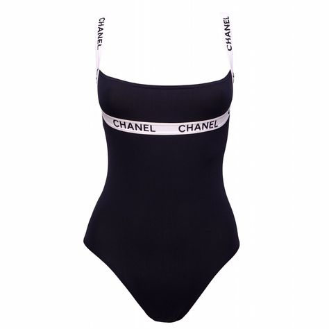 Chanel One Piece, Swimming One Piece, Chanel Swimsuit, Png Clothes, Chanel Outfit, Mode Zara, Mode Chanel, Outfit Png, Swimsuits Outfits