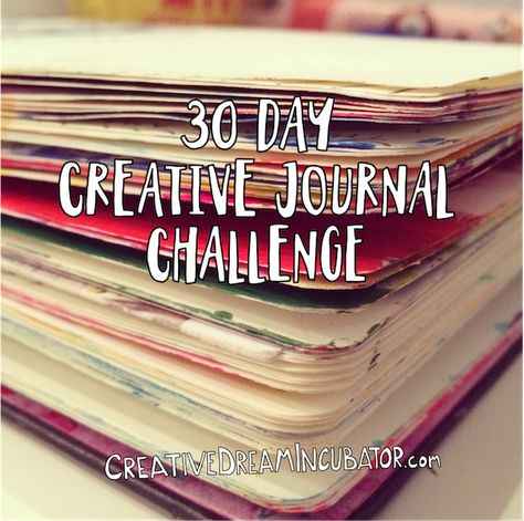 Art Journal Inspiration Ideas, 30 Day Journal Challenge, 30 Day Journal, Challenge 30 Days, Journal D'inspiration, Kunstjournal Inspiration, Journal Videos, Day Journal, Journal Challenge