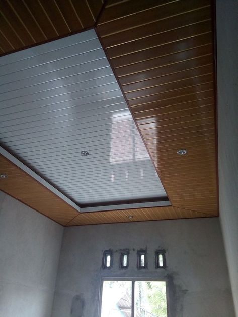 Drop Ceiling Ideas Living Room, Simple Pvc Ceiling Design, Pvc Pop Design, Pvc For Ceiling Design, Pvc False Ceiling Design For Living Room, Ceiling Pvc Design, Plafon Pvc Design, Drop Ceiling Design, Pvc Ceiling Design Living Rooms