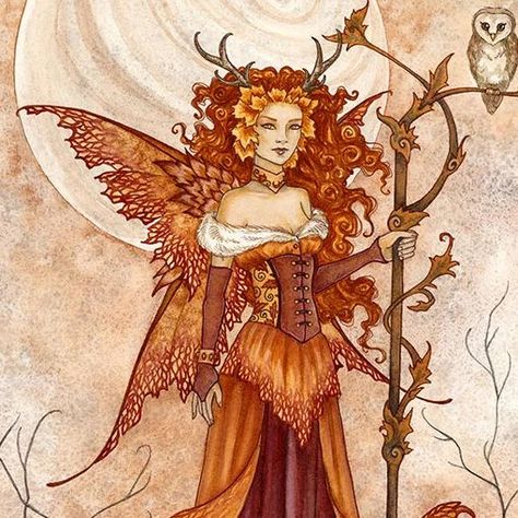 Amy Brown Art on Instagram: "Pumpkin Queen 🎃🍁🍂 #pumpkin #fairy #autumn #fall" Fall Fairy Drawing, Autumn Fairy Aesthetic, Fall Fairies, Fairy Whispers, Fairy Autumn, Autumn Queen, Amy Brown Art, Pumpkin Fairy, Amy Brown Fairies