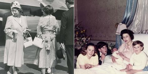 It was always covered with furs or large coats. Queen Elizabeth Ii Rare Photos, Queen Elizabeth Childhood, Pregnant Queen, Pictures Of Queen Elizabeth, Queen Elizabeth Grandchildren, Pregnant Queen Elizabeth, Queen Hat, Queen Elizabeth Opening Parliament, Kingdom Of Great Britain