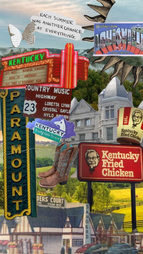 #kentucky #kfc #usa Kentucky Aesthetic, Kentucky Fried, Moonrise Kingdom, Loretta Lynn, My Old Kentucky Home, Fast Times, Us Travel, North West, Country Music