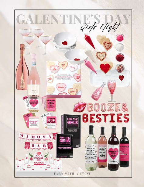 Valentine's Day party decorations for girls night! Valentine's Day Ideas. Girls Night. Day Party Decorations, Galentines Party, Valentine's Day Party, Converse With Heart, Valentines Day Party, Day Party, Gift Guides, Williams Sonoma, Girls Night