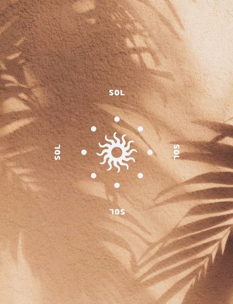 Sol Logo, James Coffman, Studio Logo Design, Celestial Aesthetic, Aesthetic Wellness, Wellness Branding, Unique Logos, Wellness Studio, Sun Illustration