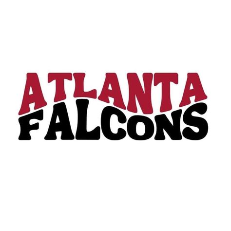 Atl Falcons, Nfl Design, Atlanta Falcons Wallpaper, Falcons Svg, Nfl Football Logos, Falcon Logo, Frat Coolers, Art Football, Nfl Logo