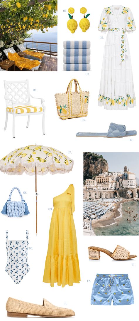 Amalfi Coast Outfits, Coast Outfit, Italian Summer Outfits, Coast Fashion, Fiesta Outfit, Bridal Shower Outfit, Casual Preppy Outfits, The Amalfi Coast, Lemon Dress