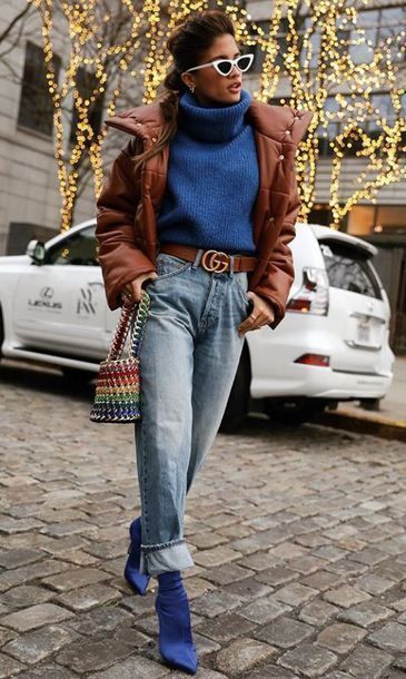 7503cfacd12053d309b6bed5c89de212desc48942221ri Mode Coachella, Fall Outfits 2018, Chique Outfit, Paris Mode, Heels Outfits, Moda Jeans, Outfit Jeans, Cooler Look, Looks Street Style