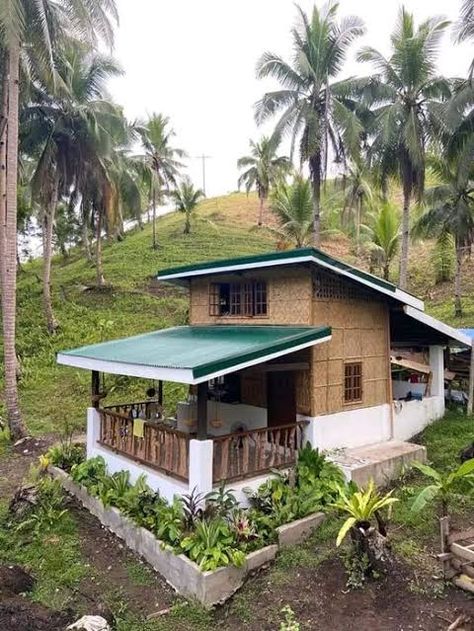 Live Off Grid, Living Off Grid, Filipino House, Caribbean Homes, Bamboo House Design, Pool Landscape Design, Cottage Style House Plans, House Design Pictures, Bamboo House