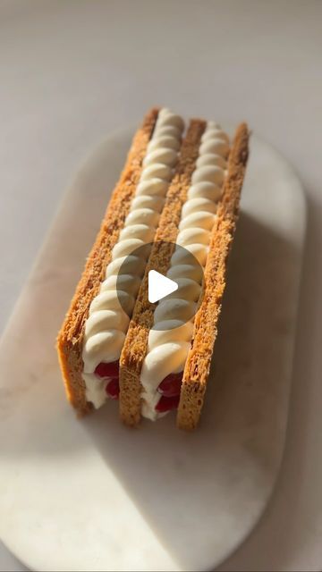 Matt Adlard on Instagram: "My bank account hurts, but my Mille-Feuille is looking reallll good 😂 So I bought a puff pastry tray last week…£89 😰 but I’ve gotta say it’s been a game changer. I’ve had some success before adding a weighted tray on top but it was generally quite inconsistent - overcooked on one side, uneven weight distribution etc etc. This takes out all the guess work and I was v impressed (and I wish I was being paid to say that 🤣) It was a bit of unknown on how long to cook it so the first test was…dark…but a few more tests and I got it dialled in! Anyways - the full recipe is on my website just click the link in my bio. I’ve also linked to the tray - not a sneaky affiliate just a link to where I got it! Hope you get beautiful MFs every time now!" Matt Adlard, Pastry Tray, Waffle Shop, My Bank Account, Sweet Pies, I Wish I Was, Sweet Pie, Bank Account, Puff Pastry