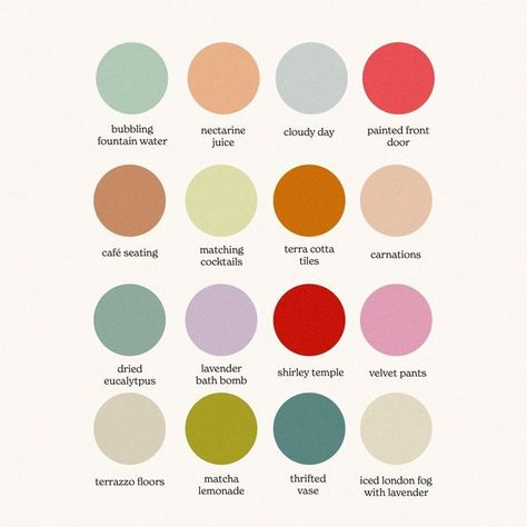 Jenna O’Brien | Designer on Instagram: "July in colors.⁠ ⁠ Which one is your favorite?" July Aesthetic, Corn Moon, July Colors, Palette Design, Color Board, Design Library, Color Meanings, Earrings Diy, Color Palette Design