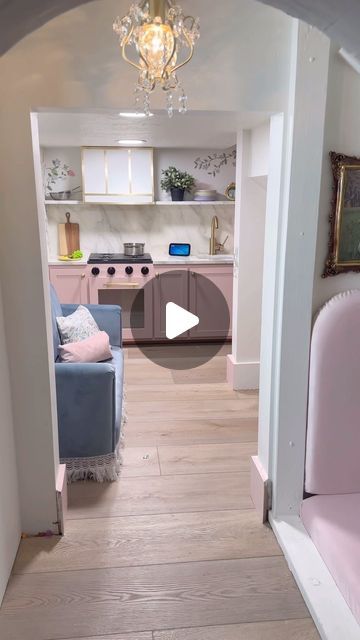 2.8M views · 235K likes | Elise Hunter | DIY & HOME on Instagram: "The playhouse is actually, completely done 😭😭 I can’t believe it!! We started it 9 months ago as a gift to our girls for Christmas. Almost killed our selves building the outside in just 2 weeks! Had NO idea how much love and work we’d put into the inside for the next 8 months! It’s has been such a JOY to work on! I LOVE building things for the girls! The magic in their eyes every step of the way has made it so much fun! I hope they make so many memories in this little playhouse! And I hope I find something that I can enjoy working on as much as this project! Thanks for following along for the last 9 months and cheering us on 🩷 we love you!" Inside Playhouse Ideas, Inside Playhouse, Grandkids Room, Building Things, Diy Playhouse, 8 Months, 9th Month, Guest Bedrooms, Play Houses