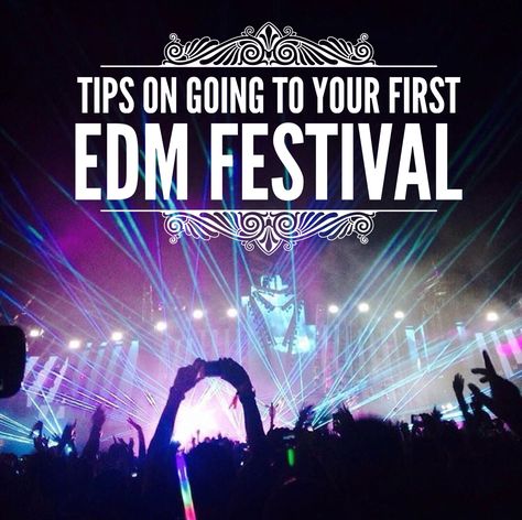 Going to an EDM festival or to a rave this season? Check out my tips on how to get prepared and what to expect when you get there. Travel Tips | How to Prepare for Music Festivals | EDM Concerts | Electric Dance Music Festivals | How to Survive Your First Concert What To Wear To A Rave Concert, First Time Rave Outfit, Rave Checklist, Rave Tips, Festival Tips, Rave Essentials, Music Festival Tips, Rave T-shirt With Graphic Print For Festivals, Rave Graphic Print T-shirt For Festivals