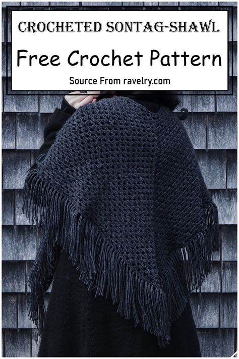 45 Easy Free Crochet Shawl Patterns Crochet Stitches For Shawls, Crochet Bat Cape Pattern Free, Crochet Black Shawl, Bat Wing Shawl Knitting Pattern, Crochet Bat Shawl Pattern, Crochet Dragon Scale Shawl, Black Crochet Shawls, Witchy Shawl Crochet, Crochet Moth Wings Shawl