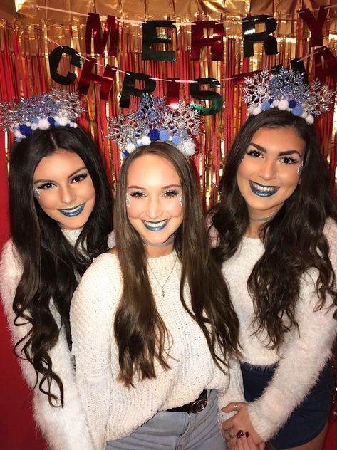 Snow Costume Winter, Winter Wonderland Spirit Week Outfit, Snowflake Costume For Women, Winter Wonderland Theme Outfit, Winter Costume Ideas, Winter Wonderland Costume, Snowflake Costume, Work Costumes, Winter Wonderland Dress