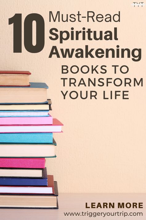 Have you longed for a shift in your existence and feel pulled to embark on a spiritual journey? Reading spiritual awakening books can be a fantastic way to gain insight into ourselves, become more conscious of our actions, and cultivate harmony with the world. Read the full blog now. Spiritual Journey Books, Books For Manifestation, Books For Spiritual Growth, Books On Meditation, Spiritual Books To Read, Spiritual Awakening Books, Metaphysical Books, Spiritual Books, Spiritual Reading