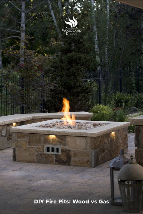 Outdoor Fire Pit Area, Outdoor Fireplace Kits, Fire Pit Art, Rustic Fire Pits, Fire Pit Kit, Outdoor Gas Fireplace, Round Fire Pit, Square Fire Pit, Fire Pit Seating