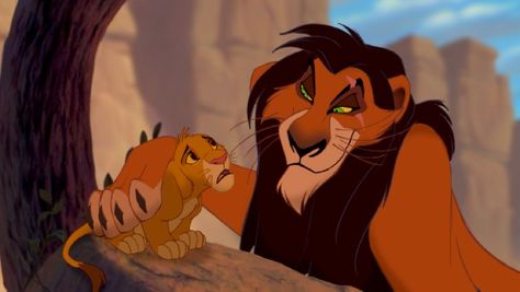 Lion King Scar And Simba, Scar And Simba, Il Re Leone, Roi Lion, Photo To Cartoon, Baby Lion, The Lion King, Love Movie, Circle Of Life