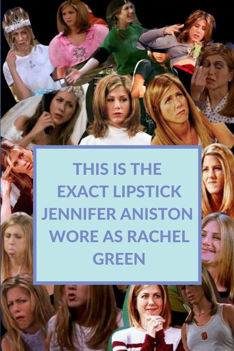 Friends Makeup Rachel, Rachel Green Makeup Look Tutorial, Rachel Green Lipstick, Rachel Green Makeup Look, Rachel Green Makeup, Mac Paramount Lipstick, Lipstick 90s, Rachel Green Aesthetic, The Show Friends