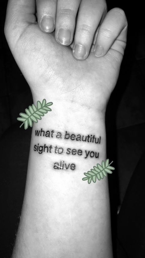 Tattoos That Cover Scars, Meaningful Song Lyric Tattoos, Tattoos On Scars, Song Quote Tattoos, Tattoo Ideas To Cover Scars, Tattoos Lyrics, Music Lyric Tattoos, Scars Tattoo, Song Lyric Tattoos