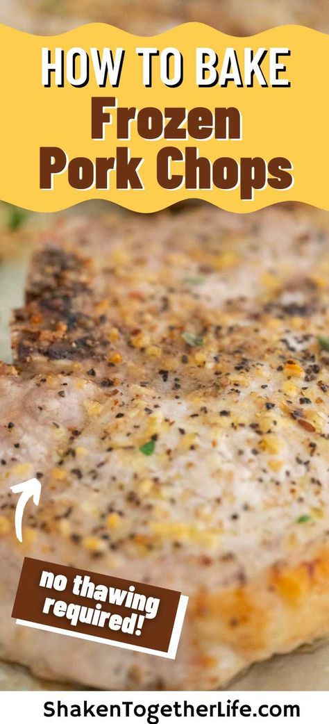 Frozen Pork Chop Recipes, Pork Chop Recipes From Frozen, How To Cook Frozen Pork Chops, Frozen Pork Chops In Air Fryer, Frozen Pork Chops Oven, Frozen Pork Chops In The Crock Pot, Different Ways To Fix Pork Chops, Crockpot Frozen Pork Chops, Frozen Pork Chops Crock Pot