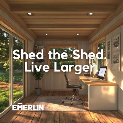 Discover the perfect storage solution with Emerlin Custom Storage Sheds & Outdoor Buildings.  Our sheds are custom-built on-site to match your needs, protect your yard, and last for years.  Request a quote today! 📞 757-663-8470 Small Shed Plans, Silo House, Diy Storage Shed, Sheds For Sale, Small Sheds, Outdoor Buildings, Cabin House, We Shed, Cabin House Plans