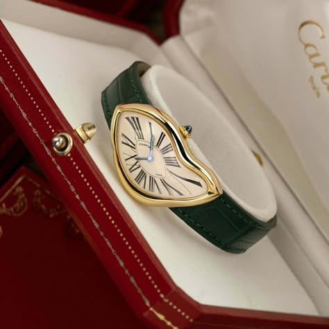 Cartier Crash 'Paris' - Amsterdam Vintage Watches Cartier Crash Watch, Crash Watch, Cartier Crash, Vintage Cartier Watch, Amsterdam Vintage, Cartier Watches Women, Timeless Watch, Timeless Watches, Vintage Watches Women