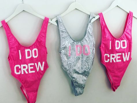 Bride Squad Swimsuit, Squad Swimsuit, Vacation Swimsuit, I Do Crew, Email Message, Bachelorette Party Beach, Wedding Fun, Bride Squad, Bach Party