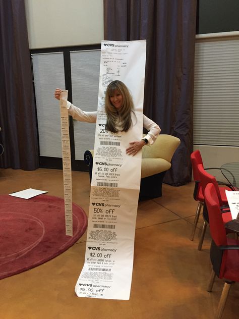 Spoof on modern consumerism and CVS home of the 5 foot long CVS receipt! 😂🤣 Happy Halloween 🎃 Cvs Receipt Costume, Silent Hill Nurse Costume, Trending Halloween Costumes, Hottest Halloween Costumes, Cinderella Pink Dress, Voodoo Doll Costume, Africa Fashion Woman, Office Halloween Costumes, Best Costume Ever