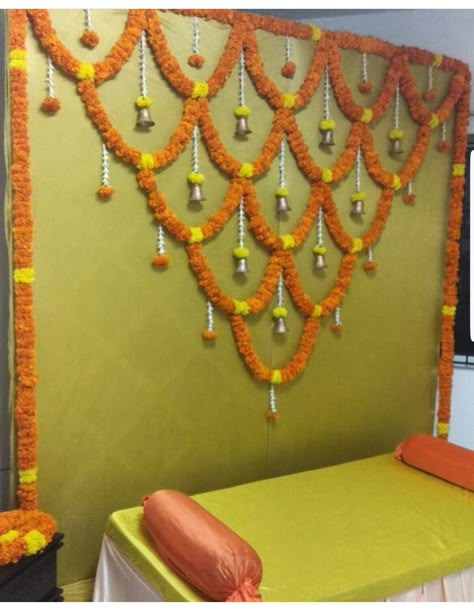 Decorating Ideas For Function At Home, Back Decoration Ideas, Flower Decoration For Pooja On Wall, Upanayanam Decoration Ideas, Function Decoration Ideas At Home, Arangetram Decoration Ideas, Srimantham Decoration At Home, Wedding Rangoli Designs, Gruhapravesam Decoration Ideas Usa