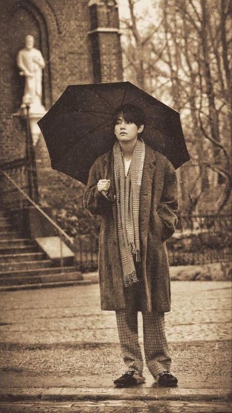 I love you but~  I hate Destiny, because I cannot understand that how… #fanfiction #Fanfiction #amreading #books #wattpad Retro Taehyung, Taehyung With Umbrella, Kim Taehyung Vintage, Old Taehyung, Tae Vintage, Were Not Meant To Be, Taehyung Vintage, Umbrella Photoshoot, Kim Seokjin Birthday