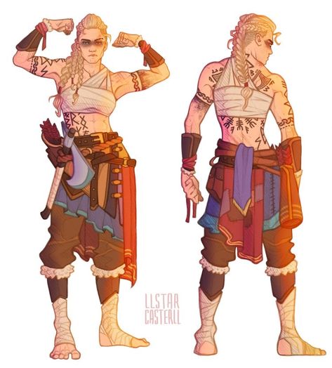 Pugilist Character Art, Viking Oc, Viking Character, Half Elf, Illustration Fantasy, Assassins Creed Art, Dungeons And Dragons Characters, Dnd Art, Arte Inspo