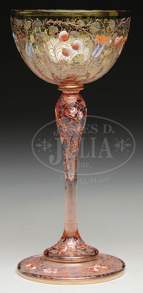 Moser decorated chalice  [per previous pinner] Big Pantry, Casual Pearls, Moser Glass, Espadrille Flats, Crystal Stemware, Stefan Janoski, Art Of Glass, Sandals Casual, Crystal Glassware