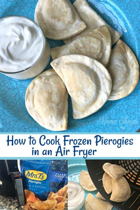 How to Cook Frozen Pierogies in Air Fryer #recipe #airfryer #mamacheaps https://www.mamacheaps.com/how-to-cook-frozen-pierogies-in-air-fryer/ Frozen Pierogies, Air Fryer Recipes Low Carb, Actifry Recipes, Air Fryer Recipes Snacks, Air Fryer Review, Air Fryer Cooking Times, Cooks Air Fryer, Air Fried Food, Air Fryer Oven Recipes