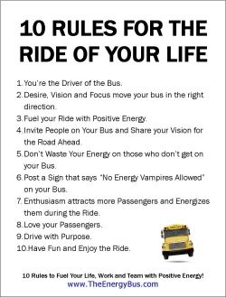 The Energy Bus! inspire-me Bus Quotes, Energy Bus, School Leadership, Leader In Me, School Bus Driver, Book Study, School Themes, The Energy, Good Thoughts