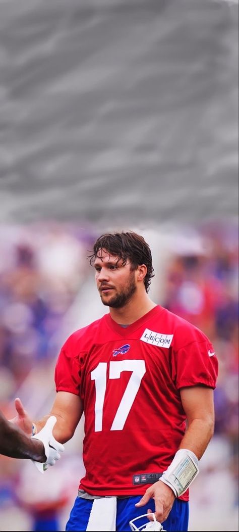 Josh Allen Wallpaper, Buffalo Bills Wallpaper, Bills Wallpaper, Josh Allen, Watch Football, Football Poster, I Luv U, Football Boys, Perfect Boy