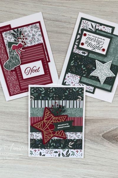 Scrapbook Christmas Cards, Stamped Christmas Cards, Simple Christmas Cards, Beautiful Christmas Cards, Homemade Christmas Cards, Stampin Up Christmas Cards, Christmas Card Crafts, Diy Christmas Cards, Cards Ideas