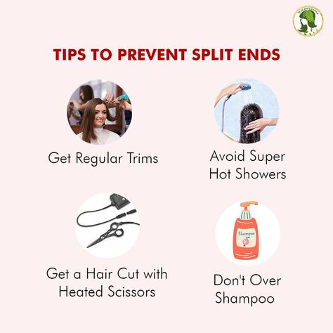 Prevent Split Ends Stop Hair Breakage, Best Hair Care, Healthy Hair Care, Heat Styling, Healthy Hair Journey, Heat Protectant, Natural Shampoo, Hair Shades, Pastel Hair