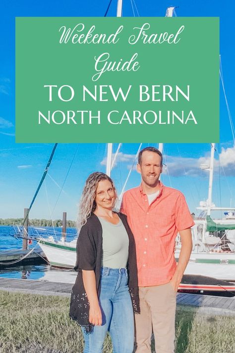 We are sharing our favorite things to do, places to eat and of course go-to places for coffee and brews in New Bern, North Carolina! This is a must see town. It's perfect for a North Carolina getaway. #marriedwithaview #travelcouple #newbernnc #nctravel #nctravelguide New Bern North Carolina, New Bern, Fall Break, Weekend Travel, Bern, Weekend Trips, Travel Couple, Walking Tour, Places To Eat