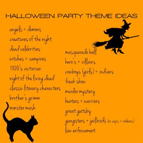 Halloween Themed Work Party, Halloween Party Themes Costumes, Hosting A Halloween Party, Theme For Halloween Party, How To Plan A Halloween Party For Adults, Halloween Party Timeline, Halloween Costume Party Ideas, Halloween Party Planner, Halloween Party Themes For Adults