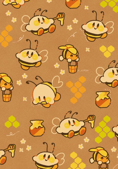 For Wallpaper, Kirby, Twitter, Pattern