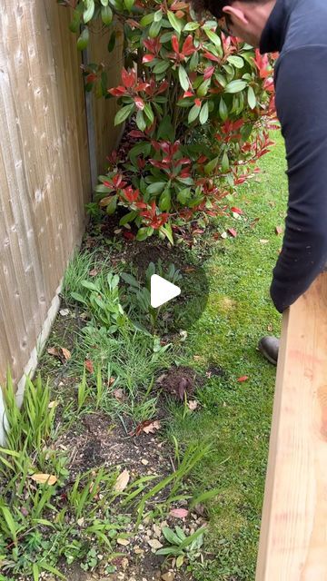 Acres Lawn Care on Instagram: "How to get a perfect straight edge using some straight timber #wood #perfect #straight #lawnedging #satisfying #satisfyingvideos #howto #easy #amazing #tools #pretty #kentandstowe" Easy Home Garden, Bark In Garden Ideas, Flower Beds On Side Of House, Easy To Care For Landscaping, Natural Garden Edging, Natural Edge Landscaping, Lawn Edge Ideas, House Edging Ideas, Garden Boarders Ideas Lawn Edging