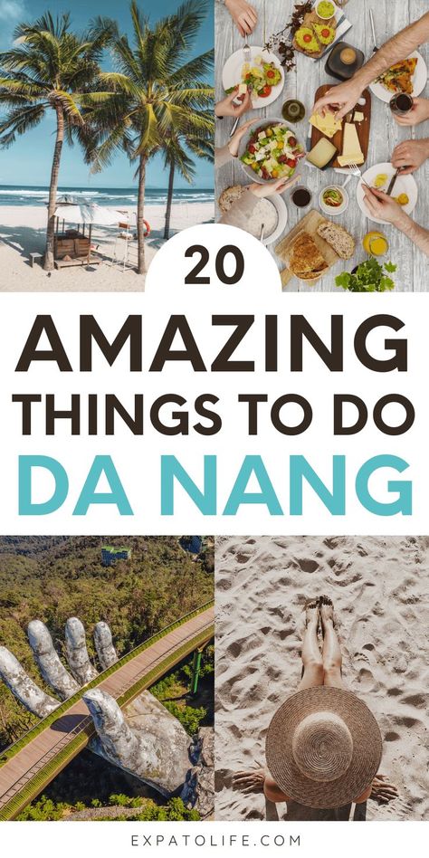 best things to do in Da Nang, Vietnam Da Nang Vietnam Photography, Da Nang Beach, Da Nang Vietnam, Vietnam Travel Guide, Visit Vietnam, This City, Vietnam Travel, Da Nang, Amazing Adventures