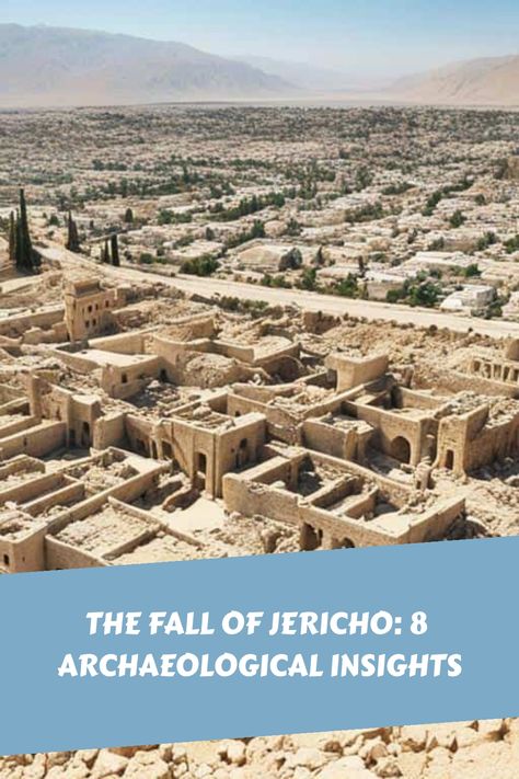 Uncover the truths behind the biblical narrative with Jericho Archaeological Insights, revealing evidence of ancient strategies and city life. Jericho City, Ancient Jericho, Salt Of The Earth, Promised Land, Water Sources, Archaeological Finds, Holy Land, Mesopotamia, Historical Events