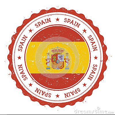 Spain Stickers, Spain Vintage, Spain Flag, Insta Highlights, Travel Stamp, Andalusia Spain, Flag Art, Album Scrapbooking, National Flag