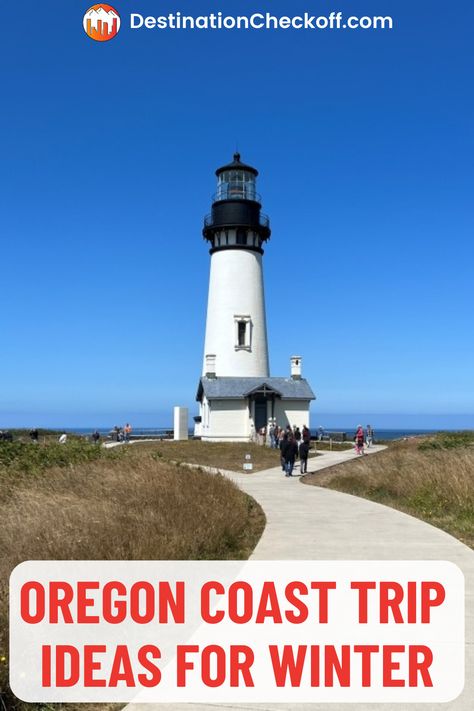 Planning a winter trip to the Oregon Coast? Our guide provides all the details on the best places to visit, things to do, and sights to see during the chilly season. Discover how to enjoy this scenic area with fewer tourists around, including opportunities for storm watching and cozy evenings by the fire. This is your ultimate resource for an Oregon Coast winter road trip. Winter Road Trip, Storm Watching, Depoe Bay, Visit Oregon, Southern Oregon Coast, Ecola State Park, Winter Things, Winter Trip, Winter Road